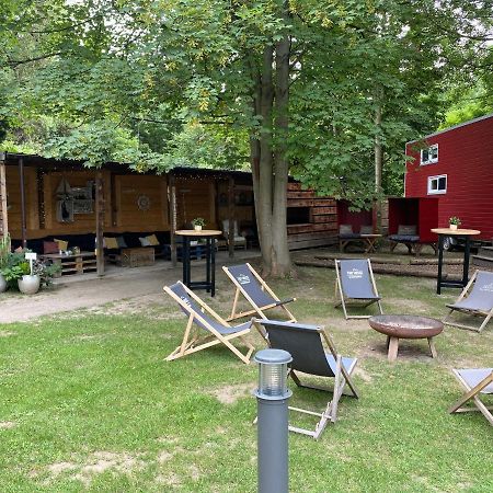 Tiny House Ahse Im Pier9 Tiny House Hotel Hamm  Eksteriør bilde