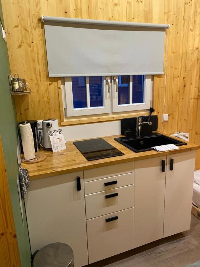 Tiny House Ahse Im Pier9 Tiny House Hotel Hamm  Eksteriør bilde