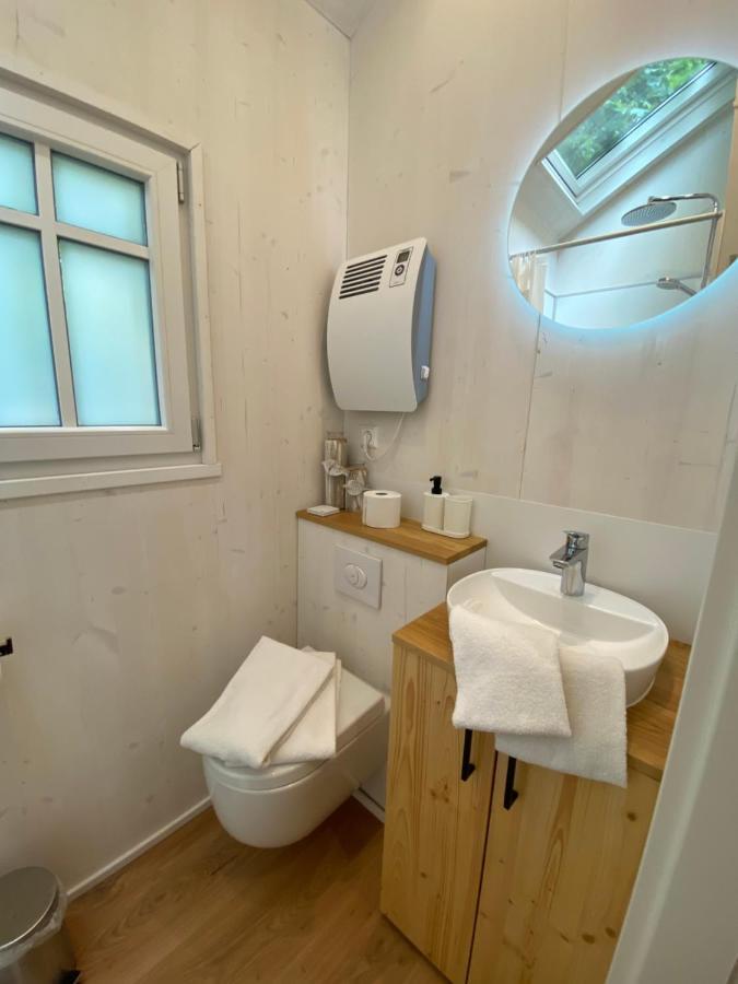 Tiny House Ahse Im Pier9 Tiny House Hotel Hamm  Eksteriør bilde